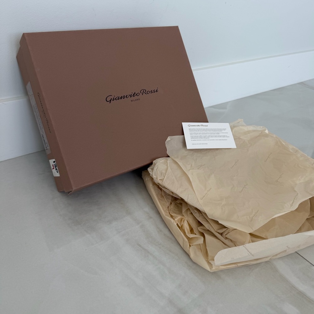 Gianvito Rossi Large Shoe Box PRICED TO SELL